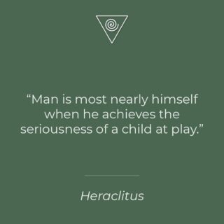 Great reminder to get out and play. Research shows that playing is beneficial for our nervous system in terms of brain development, brain activity, intelligence, and movement skills. 

For those who are interested in learning more about play, here is a good start:
 https://www.playcore.com/news/epigenesis-play-and-its-effect-on-our-lives

#Inspirationalquotes #play #heraclitus #greekphilosopher #yogaeirini